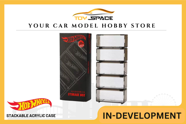 [HOT WHEELS] 1:64 Stackable Acrylic Case