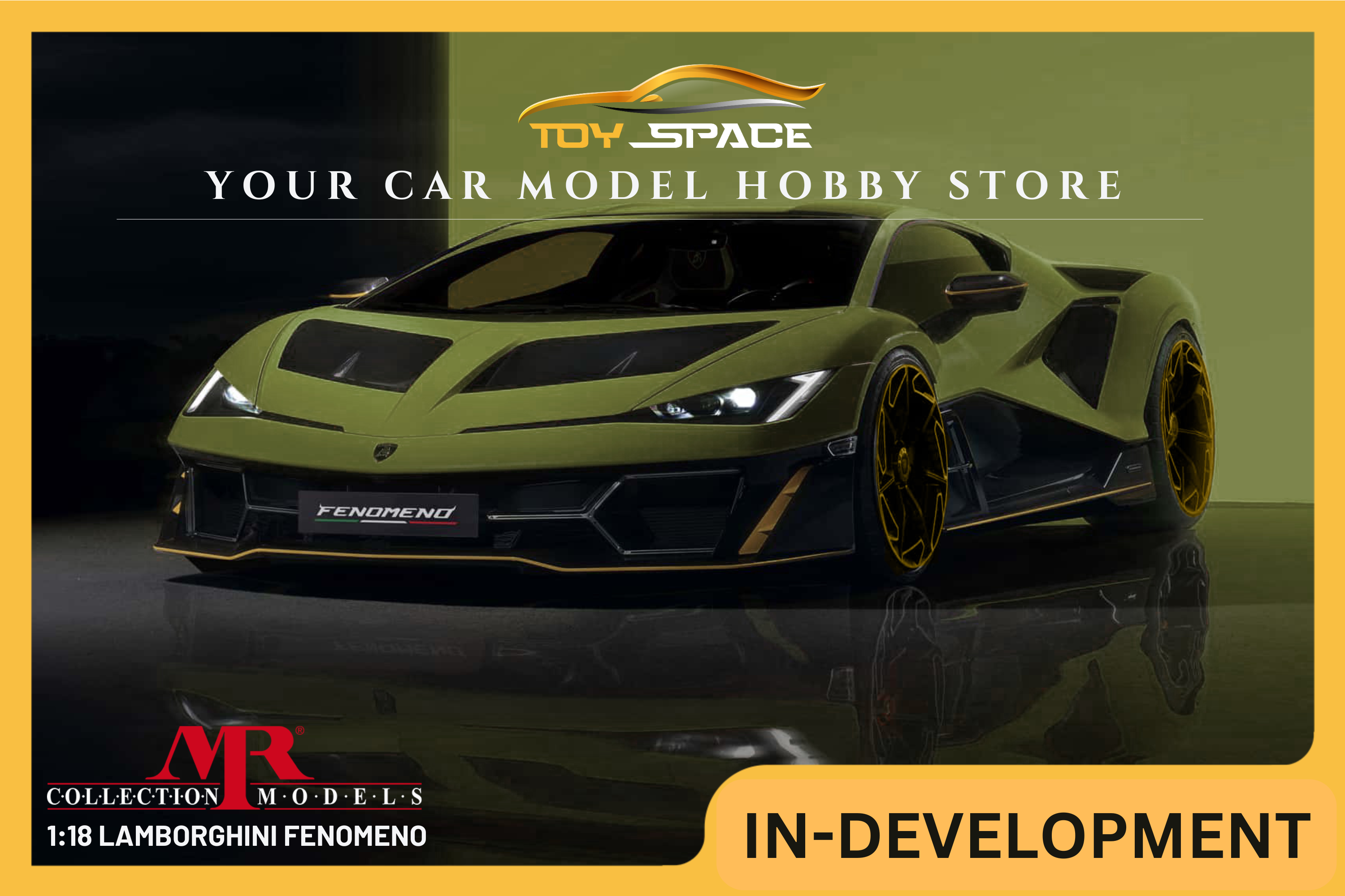 [MR COLLECTION] 1:18 Lamborghini Fenomeno - Toy Space Diecast Online Store Singapore