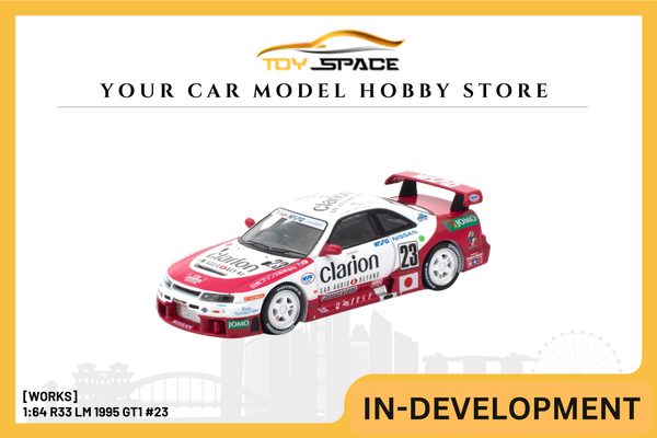 [WORKS] 1:64 R33 LM 1995 GT1 #23