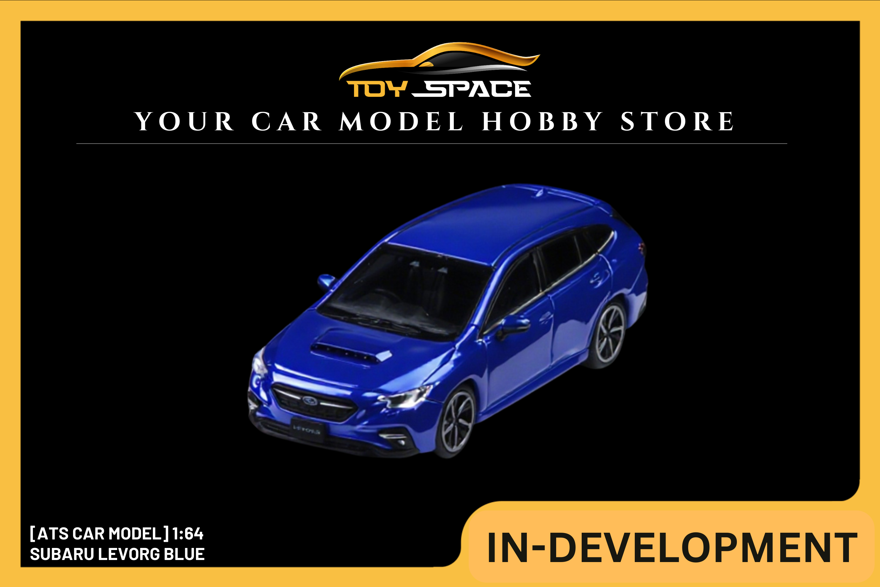 [ATS CAR MODEL] 1:64 Subaru Levorg Blue