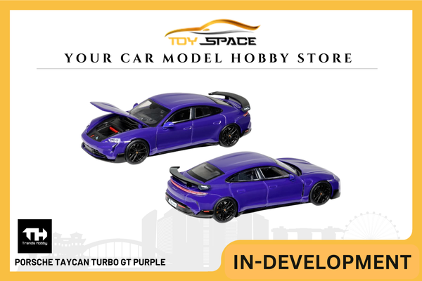 [TRENDS HOBBY] Porsche Taycan Turbo GT Purple
