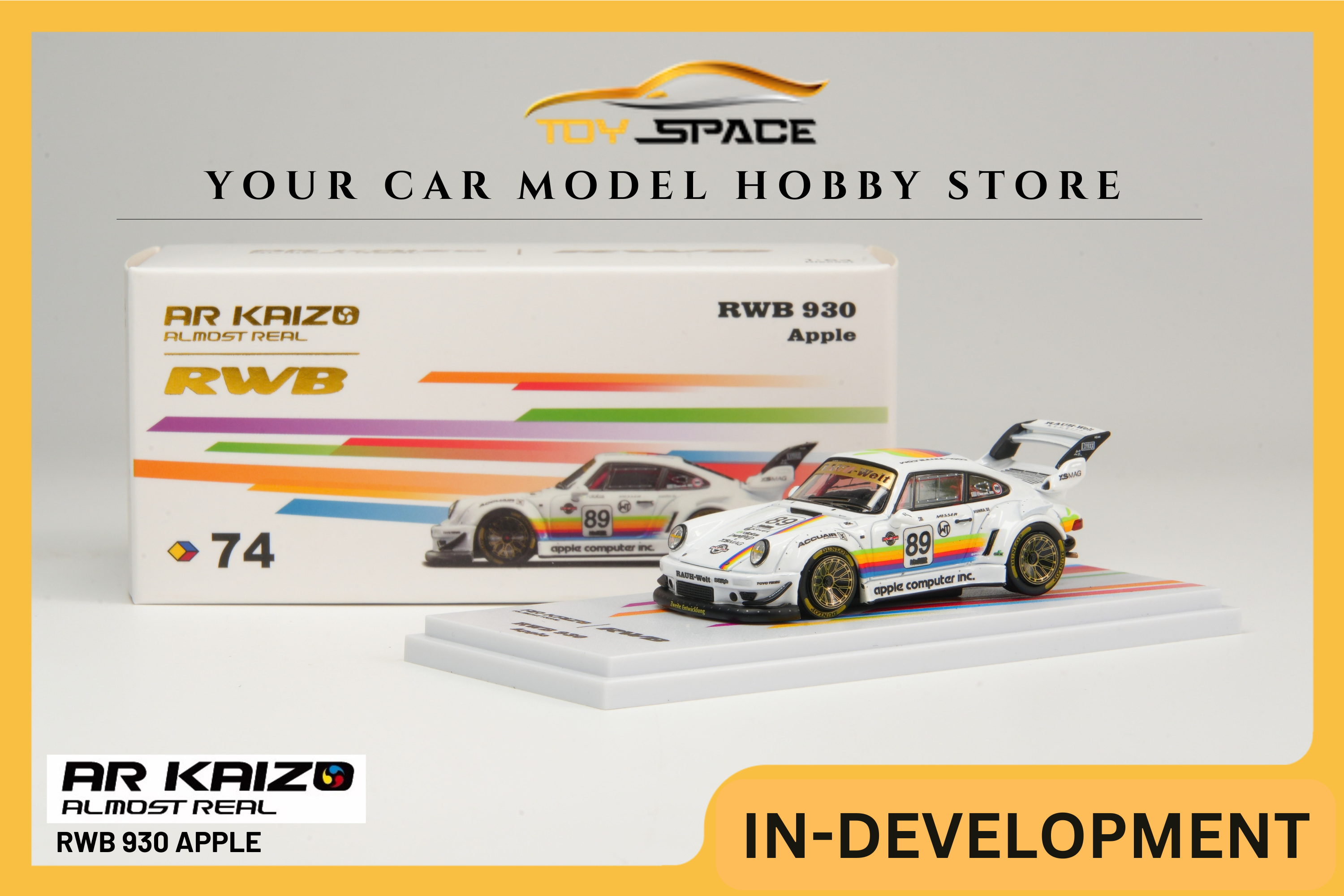 [AR KAIZO] 1:64 RWB 930 Apple - Toy Space Diecast Online Store Singapore