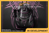 [DEMON KING AUTO] 1:64 Koenigsegg One:1 Purple Phoenix Livery Full Carbon