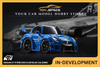 [KR] 1:64 Nissan GT-R R35 Egg Q Car Blue Calsonic