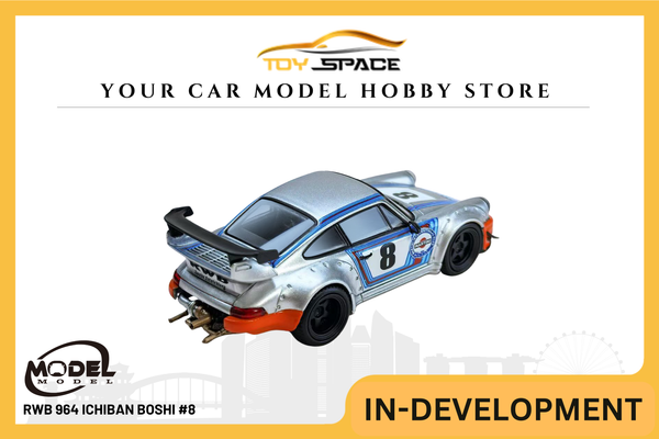 [MODEL MODEL] 1:64 RWB 964 Ichiban Boshi #8