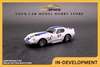 [FINE WORKS64] 1:64 Shelby Daytona White Strips