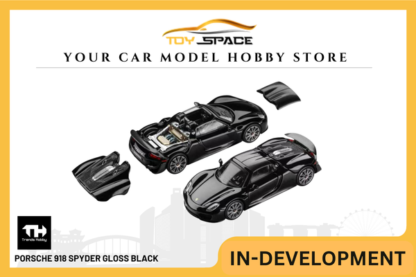 [TRENDS HOBBY] Porsche 918 Spyder Gloss Black