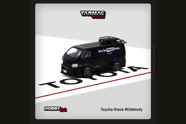 Tarmac Works 1/64 Toyota Hiace Widebody with Roof Rack - HOBBY64