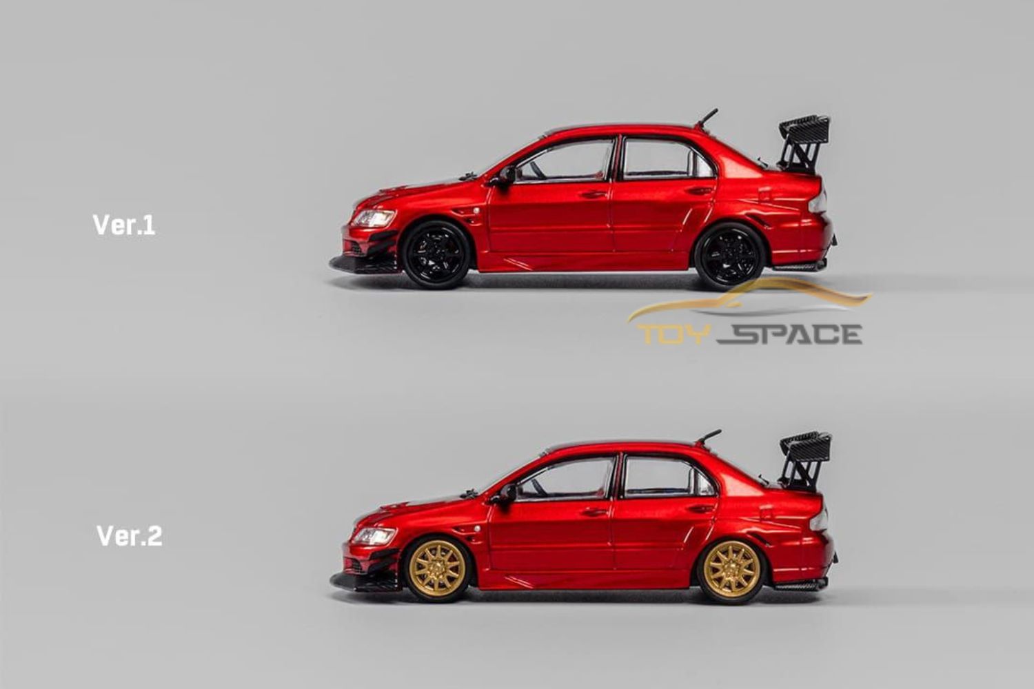 [CM MODEL] 1/64 Misubishi Lancer EVO IX Metallic Red