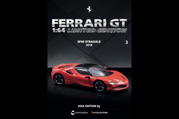 [TARMAC WORKS] 1/64 Ferrari SF90 Stradale 2019 with Magazine Edition