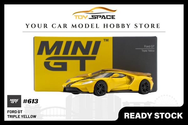 Mini GT Ford GT Triple Yellow
