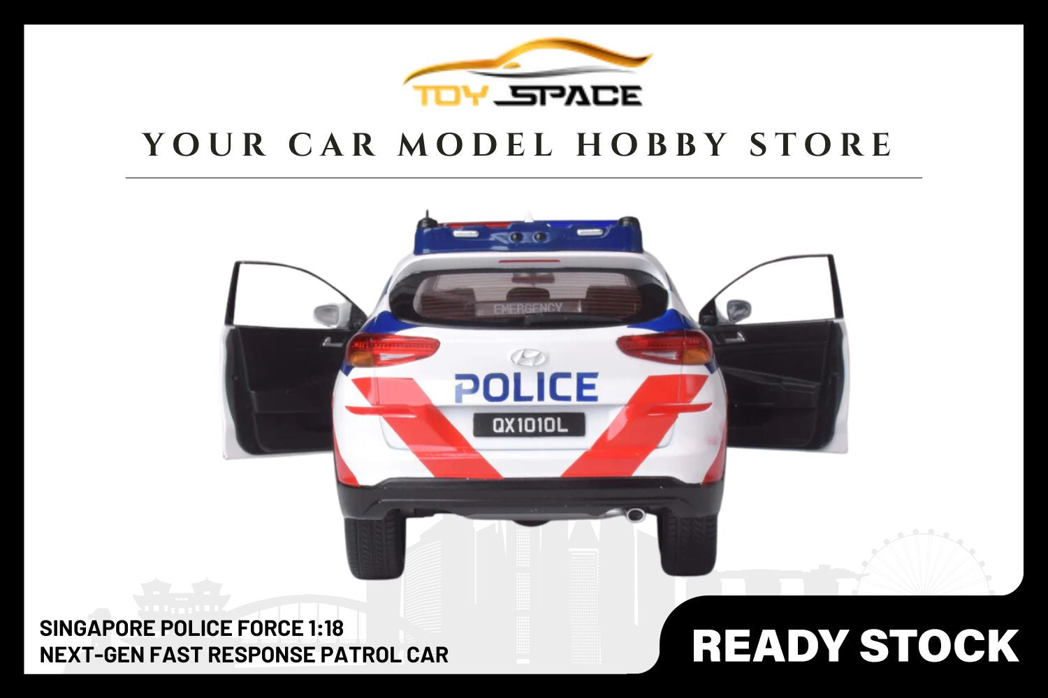 SPF 1:18 Hyundai Tuscon Next Generation Fast Response Car