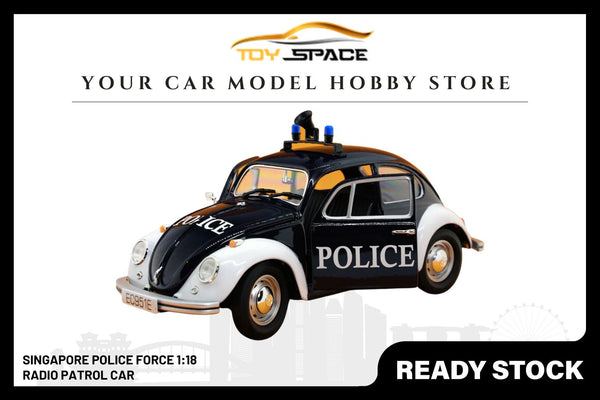 1:18 Singapore Police Force Radio Patrol Car Diecast Toy Space