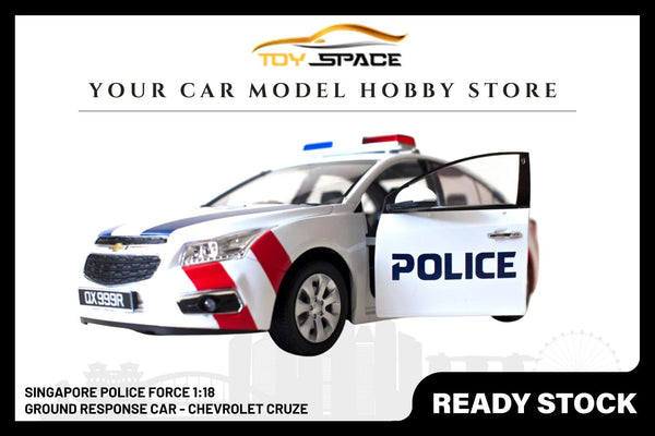 SPF 1:18 Ground Response Car - Chevrolet Cruze