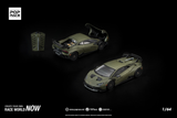 [POP RACE] 1:64 Lamborghini Huracan STO Verde Turbine Matt - Toy Space Diecast Online Store Singapore