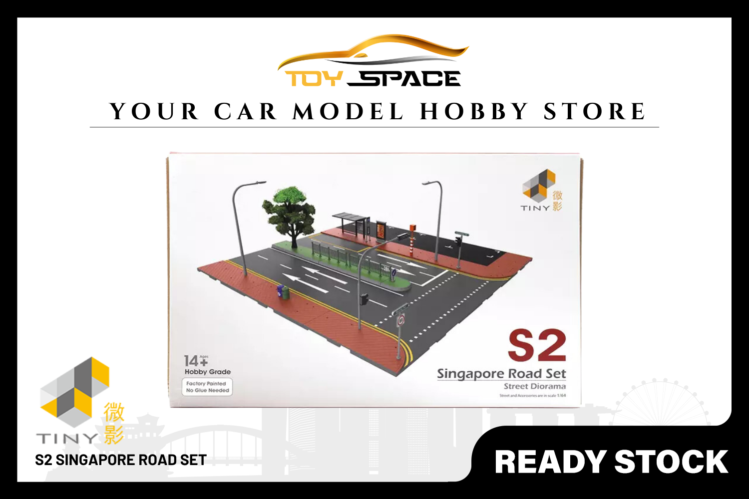 [TINY] S2 Singapore Road Set