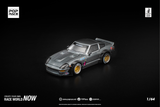 [POP RACE] 1:64 Pandem 280ZX Gun Metal - Toy Space Diecast Online Store Singapore
