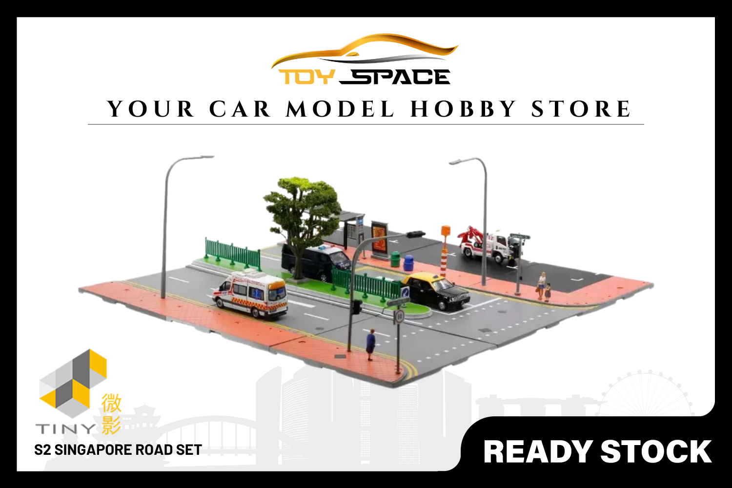 [TINY] S2 Singapore Road Set