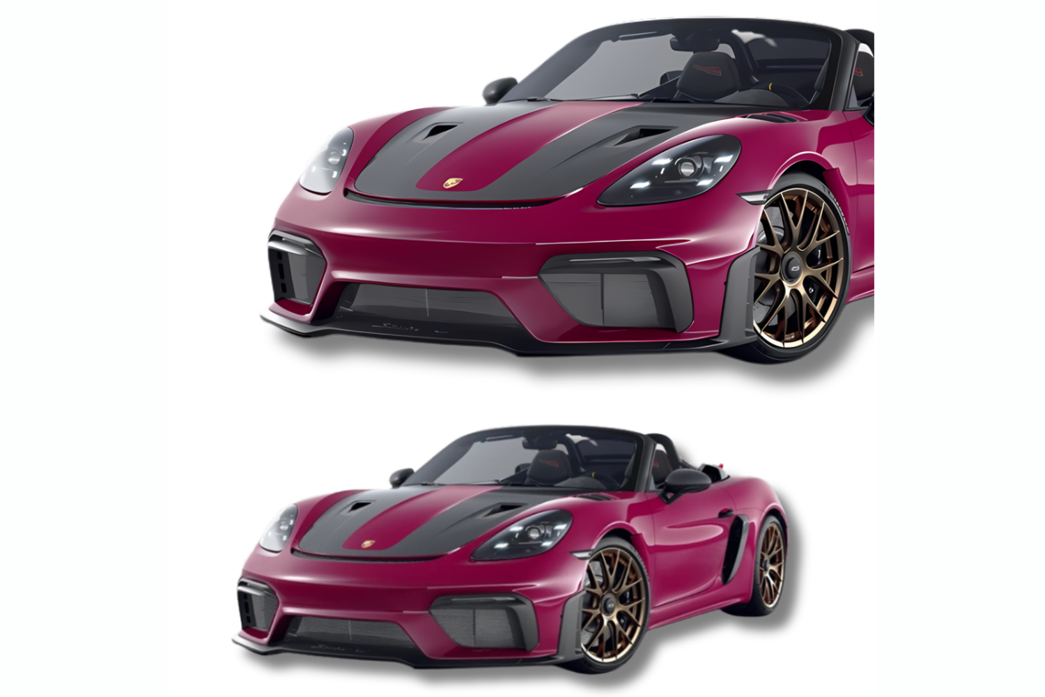 [GT SPIRIT] 1/18 Porsche 718 Spyder RS WP Pink 2023 [GT486]