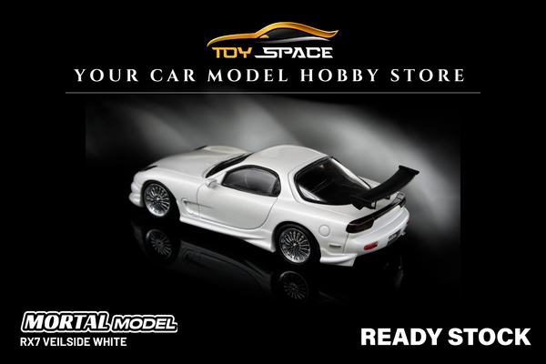 [MORTAL] 1:64 RX7 Veilside White
