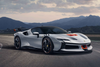 BBR Models 1/18 Ferrari SF90 XX Stradale Metallic Italian White And Flash Orange