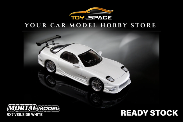 [MORTAL] 1:64 RX7 Veilside White
