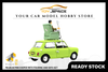 [TINY] 1:18 Mr.Bean Mini Cooper With Figurine and Sofa Set