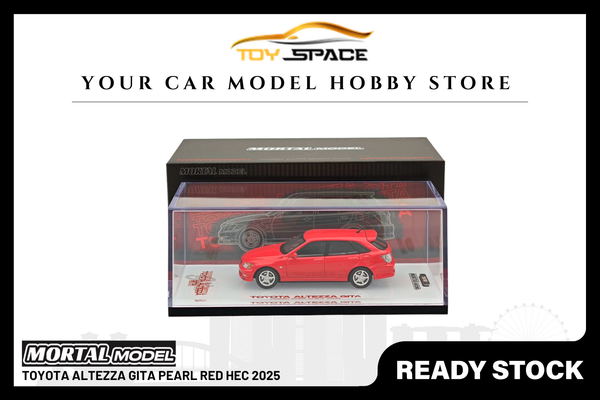 [MORTAL] 1:64 Toyota Altezza Gita Pearl Red HEC 2025