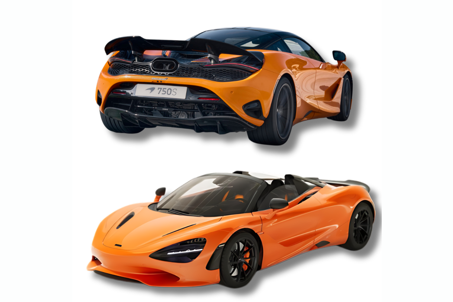 [GT SPIRIT] 1/18 Mclaren 750S Spider Orange 2024 [GT488]