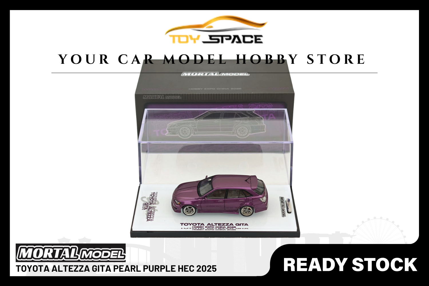 [MORTAL] 1:64 Toyota Altezza Gita Pearl Purple HEC 2025