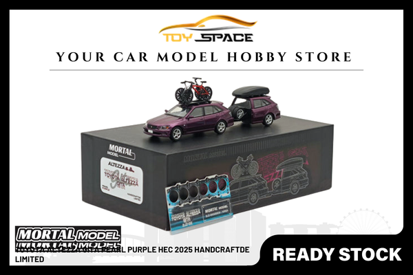 [MORTAL] 1:64 Toyota Altezza Gita Pearl Purple HEC 2025 Handcraftde Limited