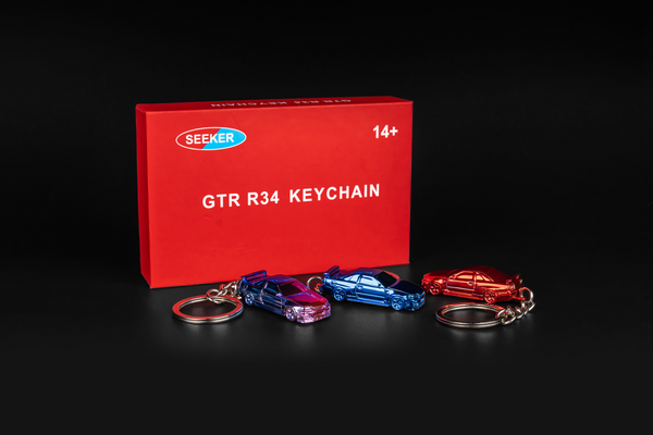 [SEEKER] 1/87 Nissan GTR34 Keychain