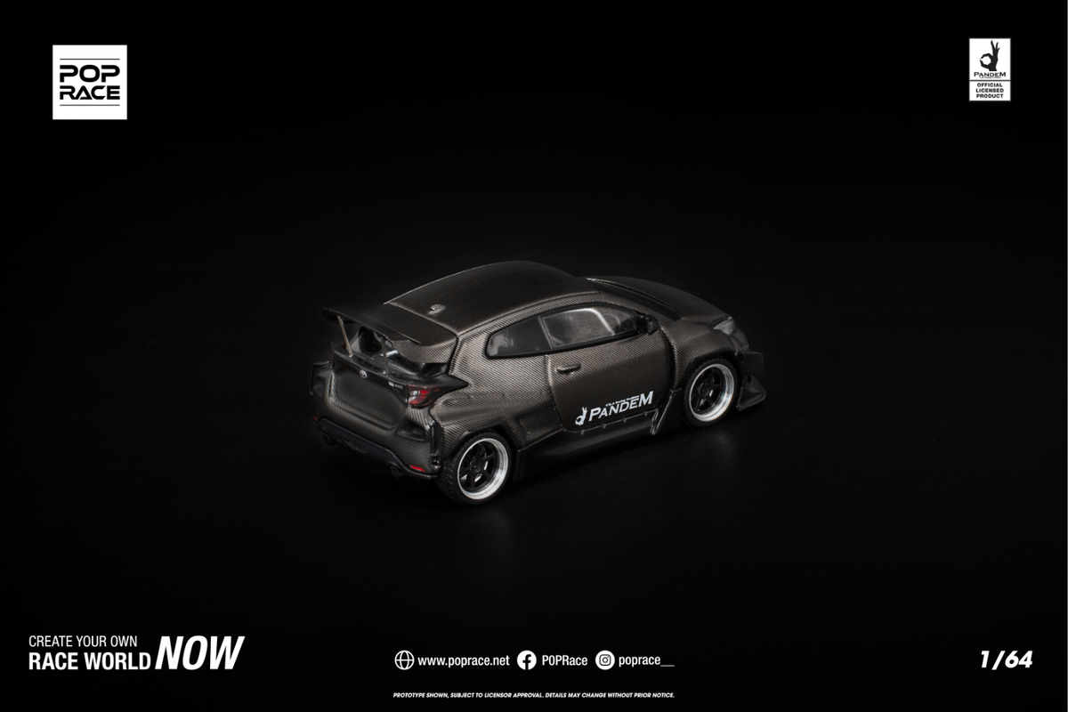 [POP RACE] 1:64 Pandem GR Yaris Carbon Edition