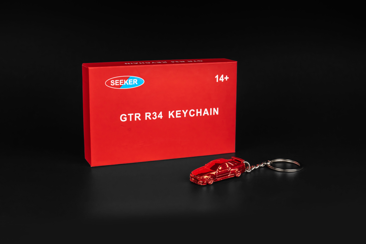 [SEEKER] 1/87 Nissan GTR34 Keychain