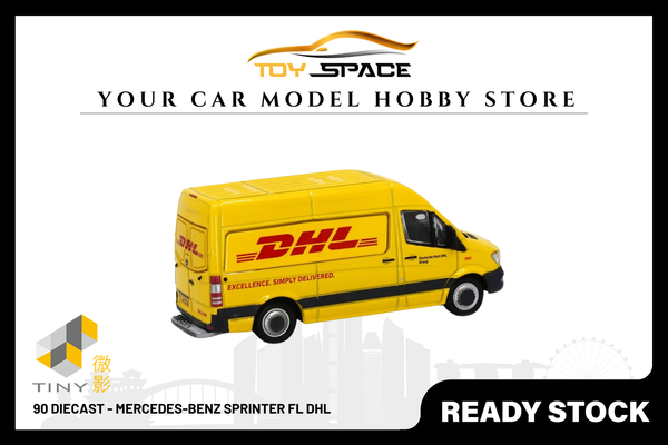 [TINY] 90 Diecast - Mercedes-Benz Sprinter FL DHL