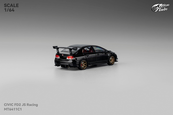 [MICRO TURBO] 1:64 Custom FD2 J’S Racing Metallic Black