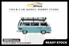 [MORTAL] 1:64 VW T3 Lowside Tiffany Blue/White