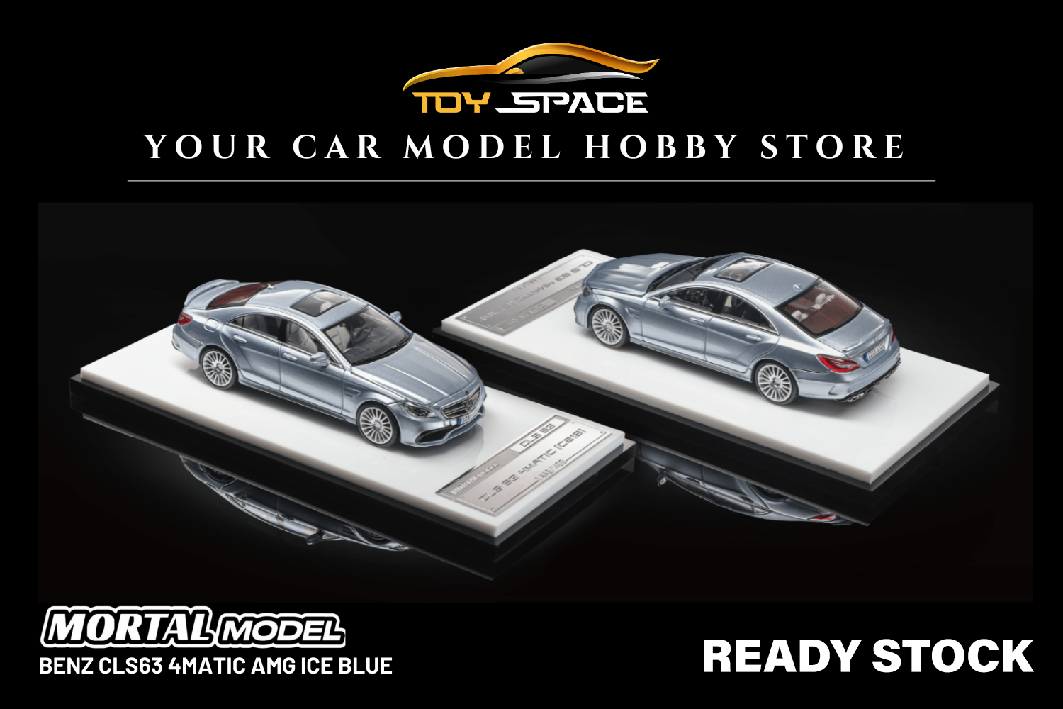 [MORTAL] 1:64 Benz CLS63 4Matic AMG Ice Blue