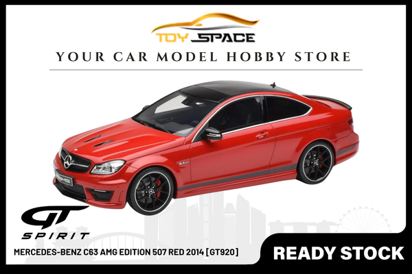 [GT SPIRIT] 1/18 Mercedes-Benz C63 AMG Edition 507 Red 2014 [GT920]