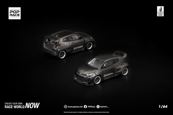 [POP RACE] 1:64 Pandem GR Yaris Carbon Edition