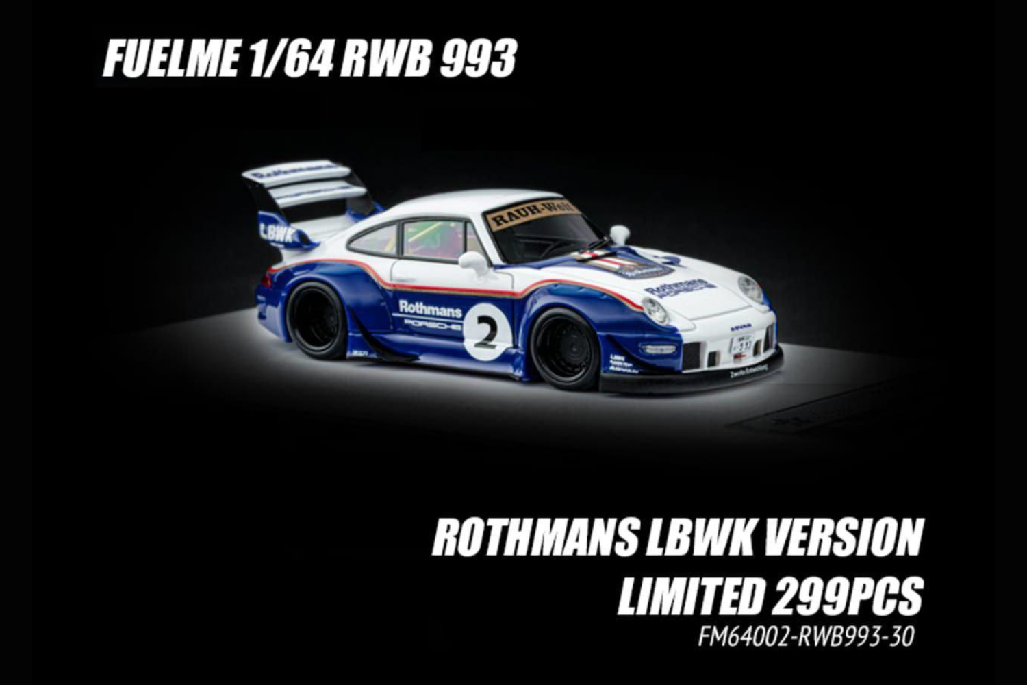 FuelMe 1/64 RWB993 Rothmans #2 LBWK Version