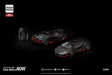 [POP RACE] 1:64 Lamborghini Centenario Carbon Red - Toy Space Diecast Online Store Singapore