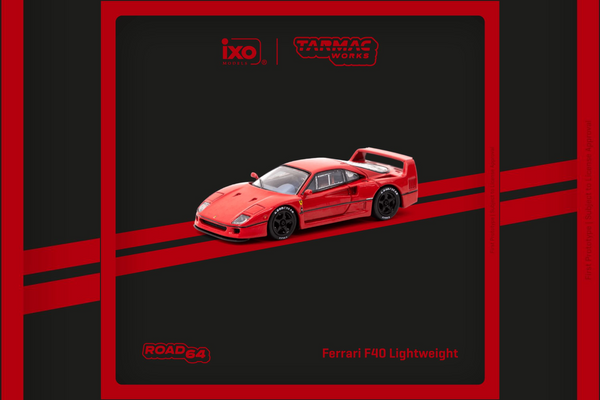 Tarmac Works 1/64 Ferrari F40 Lightweight Red - ROAD64