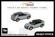 [TRENDS HOBBY] Porsche Cayenne Turbo GT Weissach - Grey - Toy Space Diecast Online Store Singapore