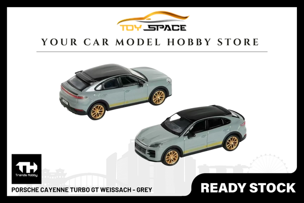 [TRENDS HOBBY] Porsche Cayenne Turbo GT Weissach - Grey