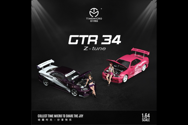 TM 1/64 Nissan GTR34