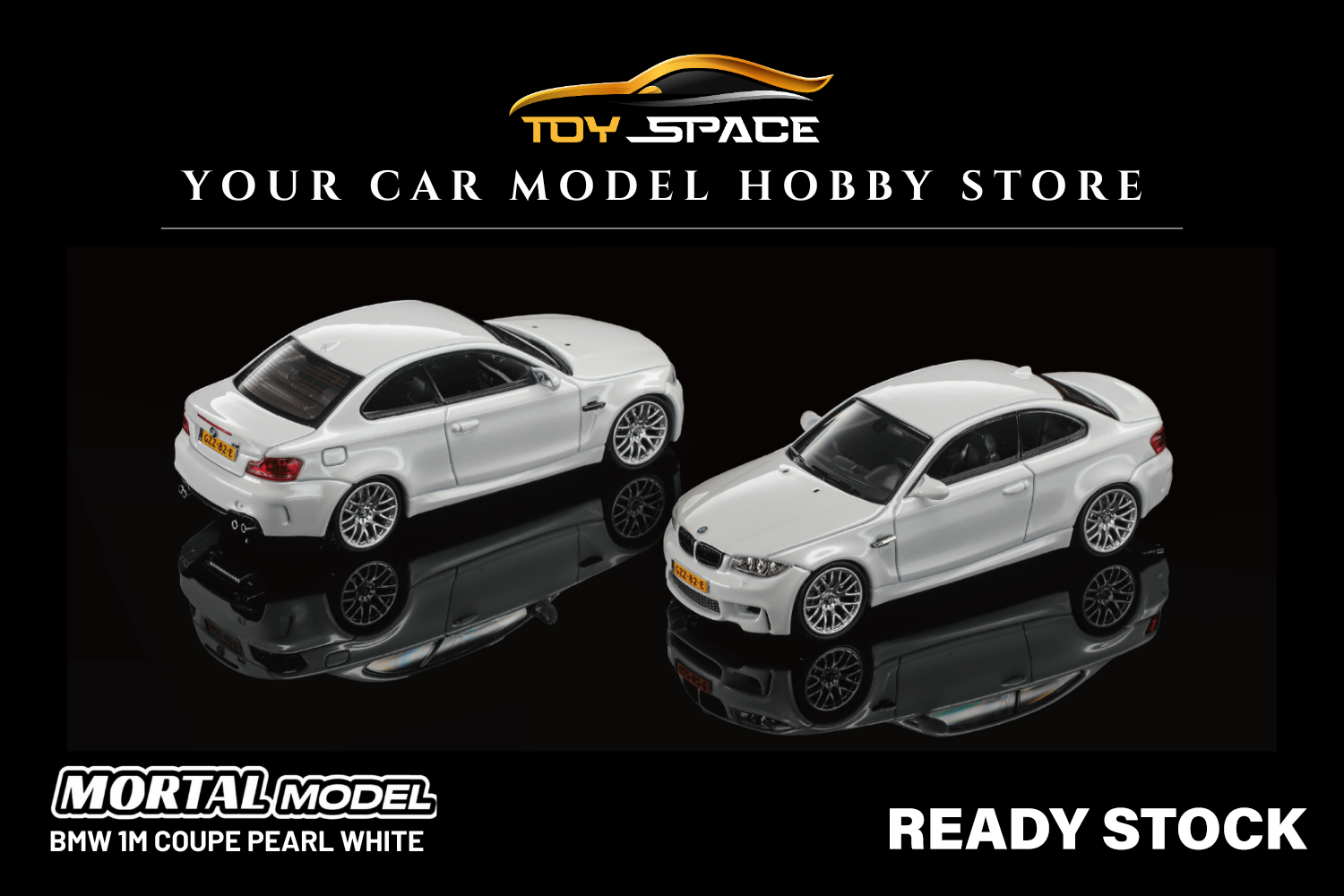 [MORTAL] 1:64 BMW 1M Coupe Pearl White