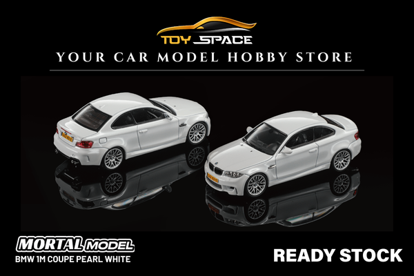 [MORTAL] 1:64 BMW 1M Coupe Pearl White