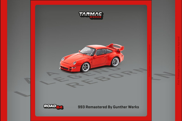 [TARMAC WORKS] 1/64 993 Remastered By Gunther Werks Red -  ROAD64