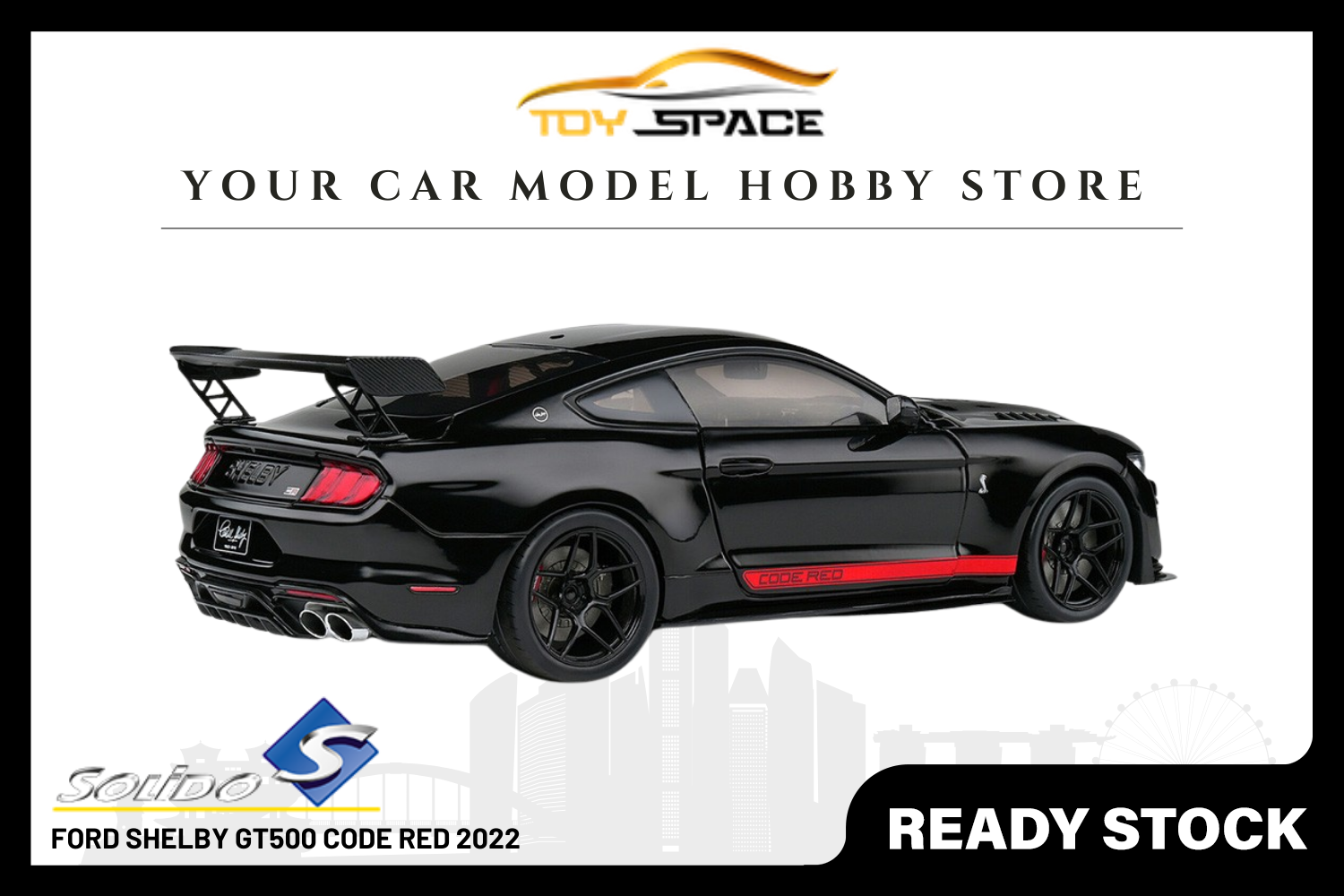 [SOLIDO] 1:18 Ford Shelby GT500 Code Red 2022